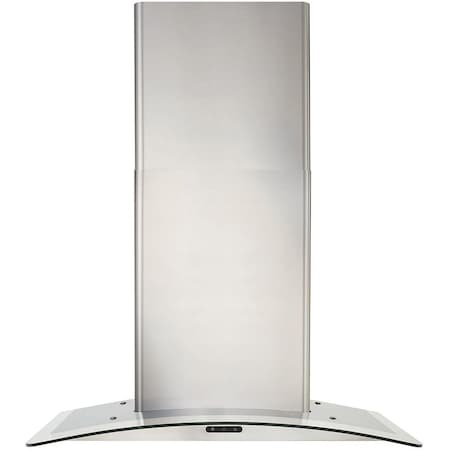 Broan-Nutone Elite 30-inch Curved Glass Wall-Mount Chimney Range Hood with 400 CFM and Electronic Controls EW4630SS